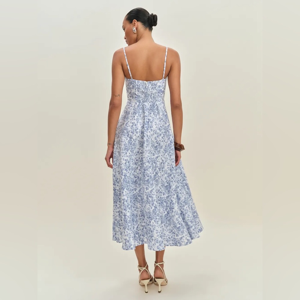 Monette Linen Dress - Picture 2 of 5